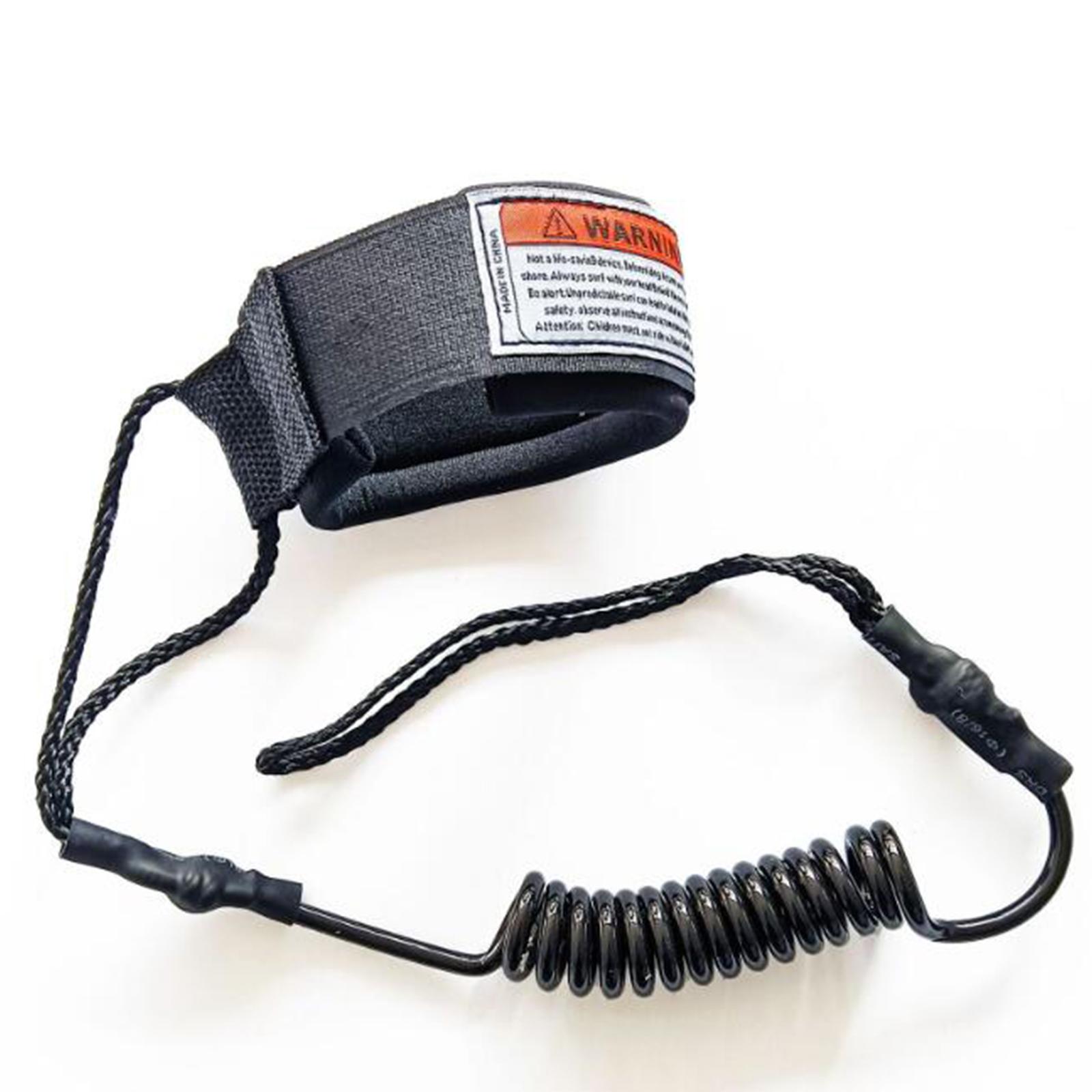 Surfboard Leash - Gevlochten surfboard-lijn, duurzame elastische polsband, veiligheidslijn