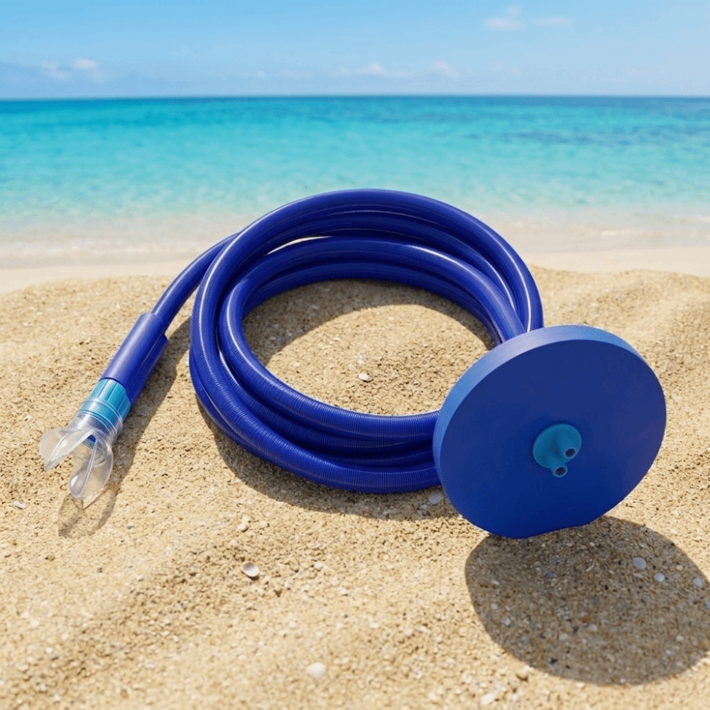 Snorkeling Gear - Dubbele buizen Volledig droog ademhalingsapparaat 1,5/3/4,5