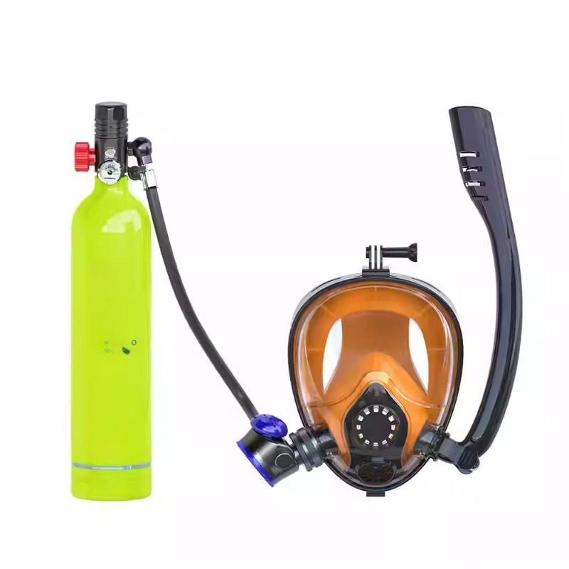 Snorkel Set - Duikset met volledig masker, snorkel, draagbaar