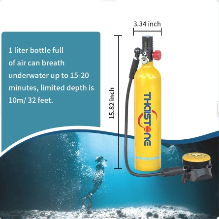 THAISTONE 1L zuurstoftank voor - Diving Mask recensie en prijs