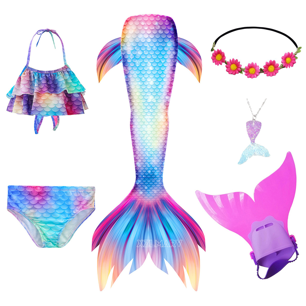6 stks/set Ariel Meisjes Zwemm - Swim Fins recensie en prijs