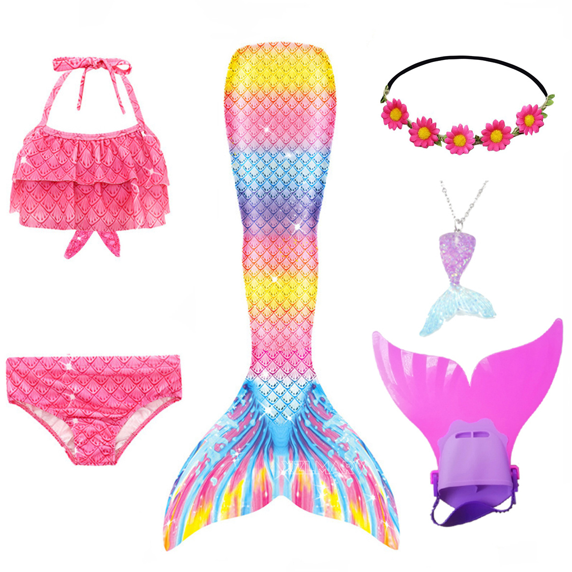 6 stks/set Ariel Meisjes Zwemm - Swim Fins recensie en prijs