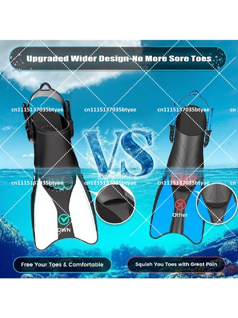 Verstelbare professionele duik - Swim Fins recensie en prijs