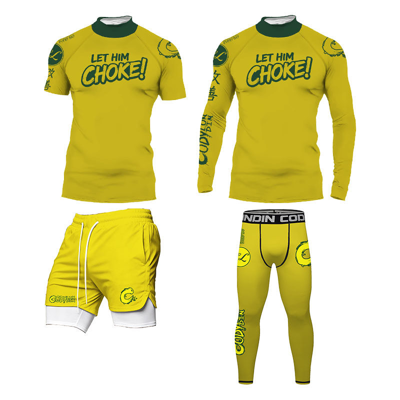 Heren BJJ Rashguard Set No Gi  - Rash Guard recensie en prijs