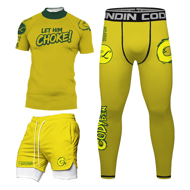 Heren BJJ Rashguard Set No Gi  - Rash Guard recensie en prijs